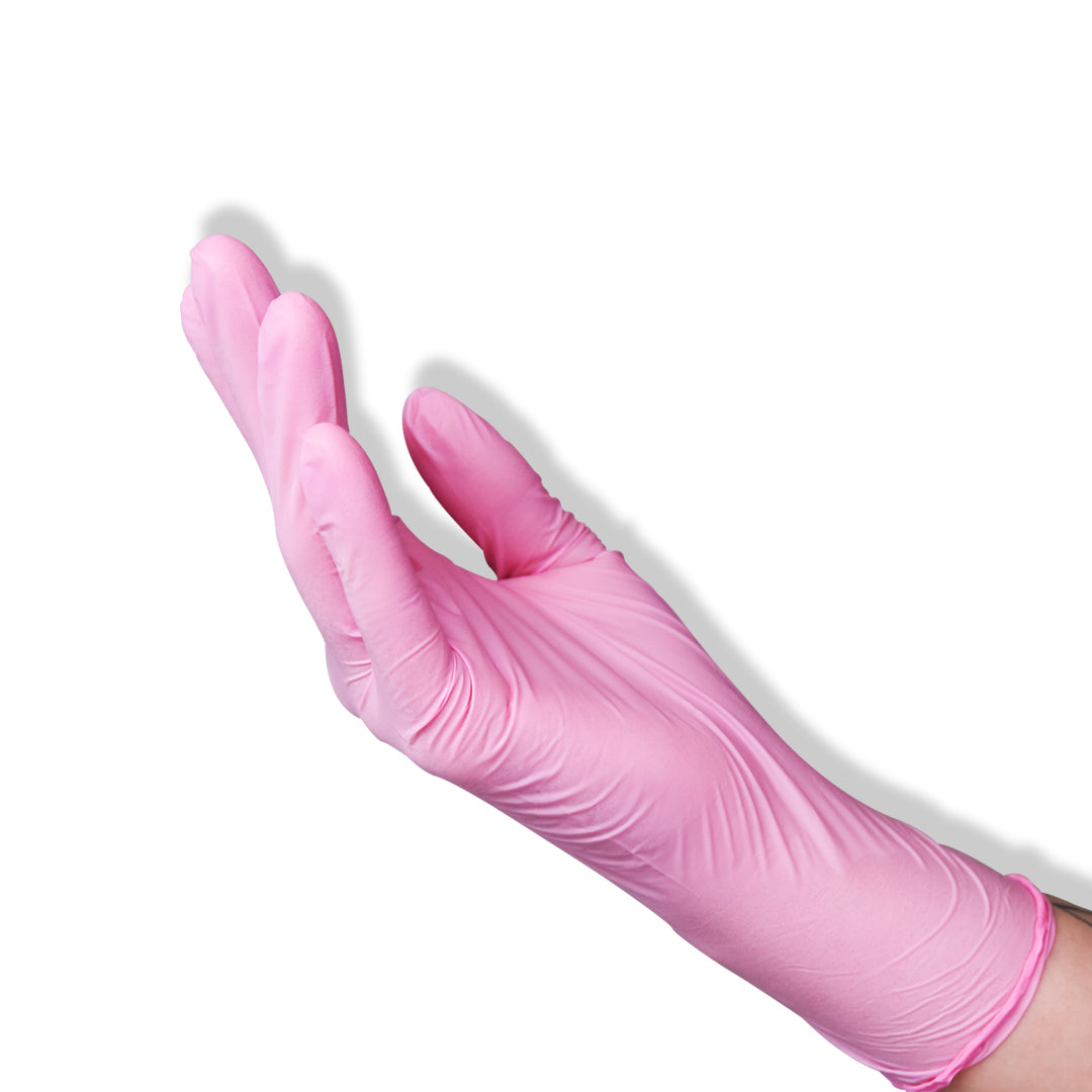 Nitrilne rukavice PPS Roze